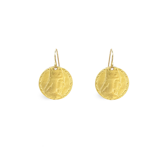 Tigran Coin Earrings