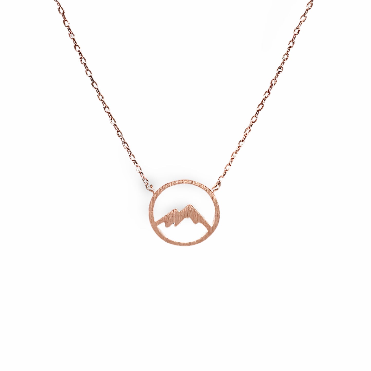 Circle Ararat Outline Necklace