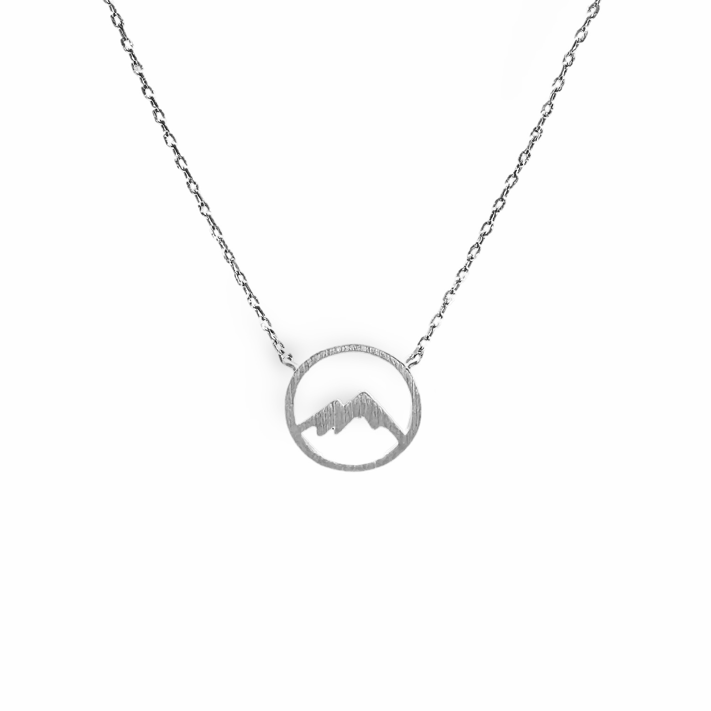 Circle Ararat Outline Necklace