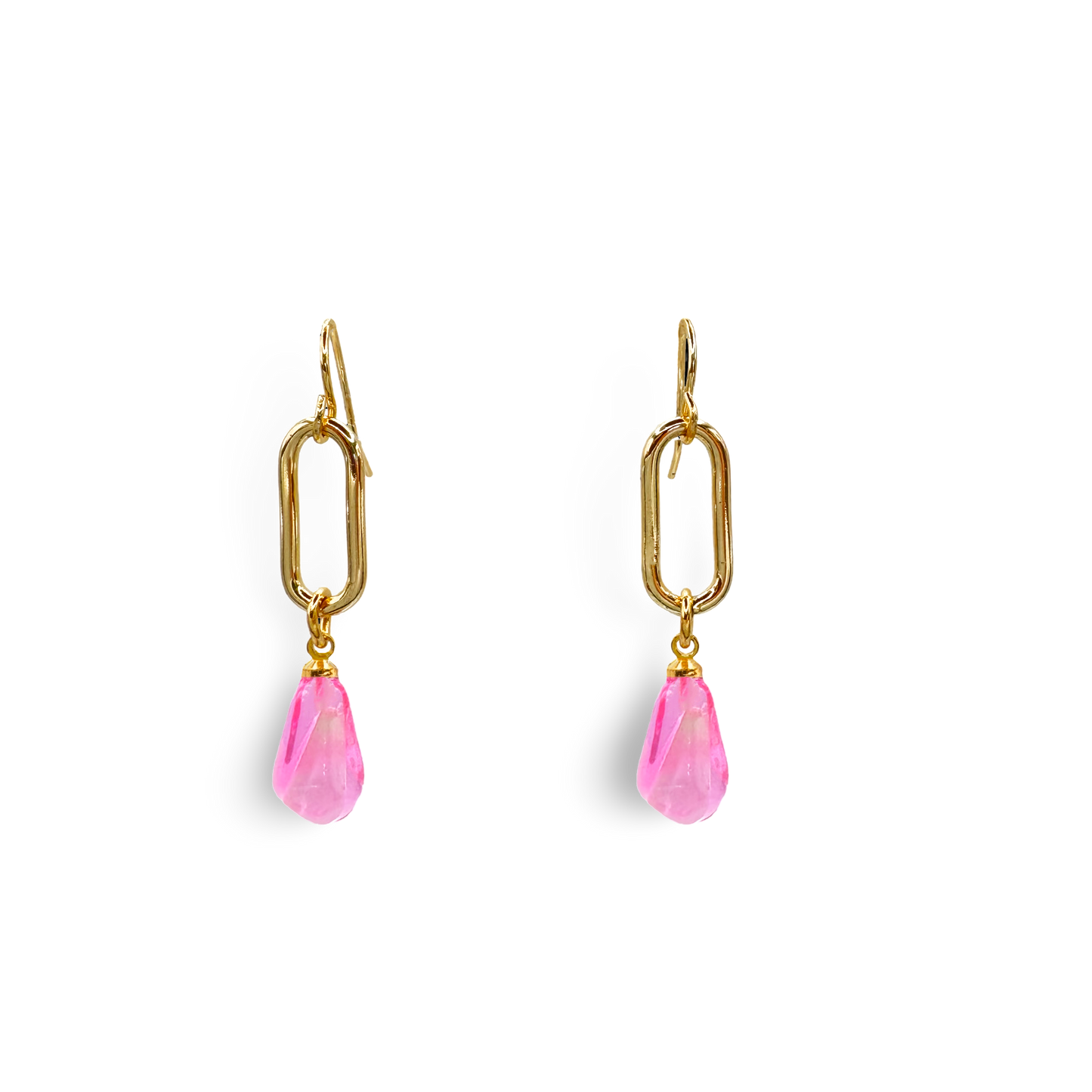 Paperclip Aril Earring