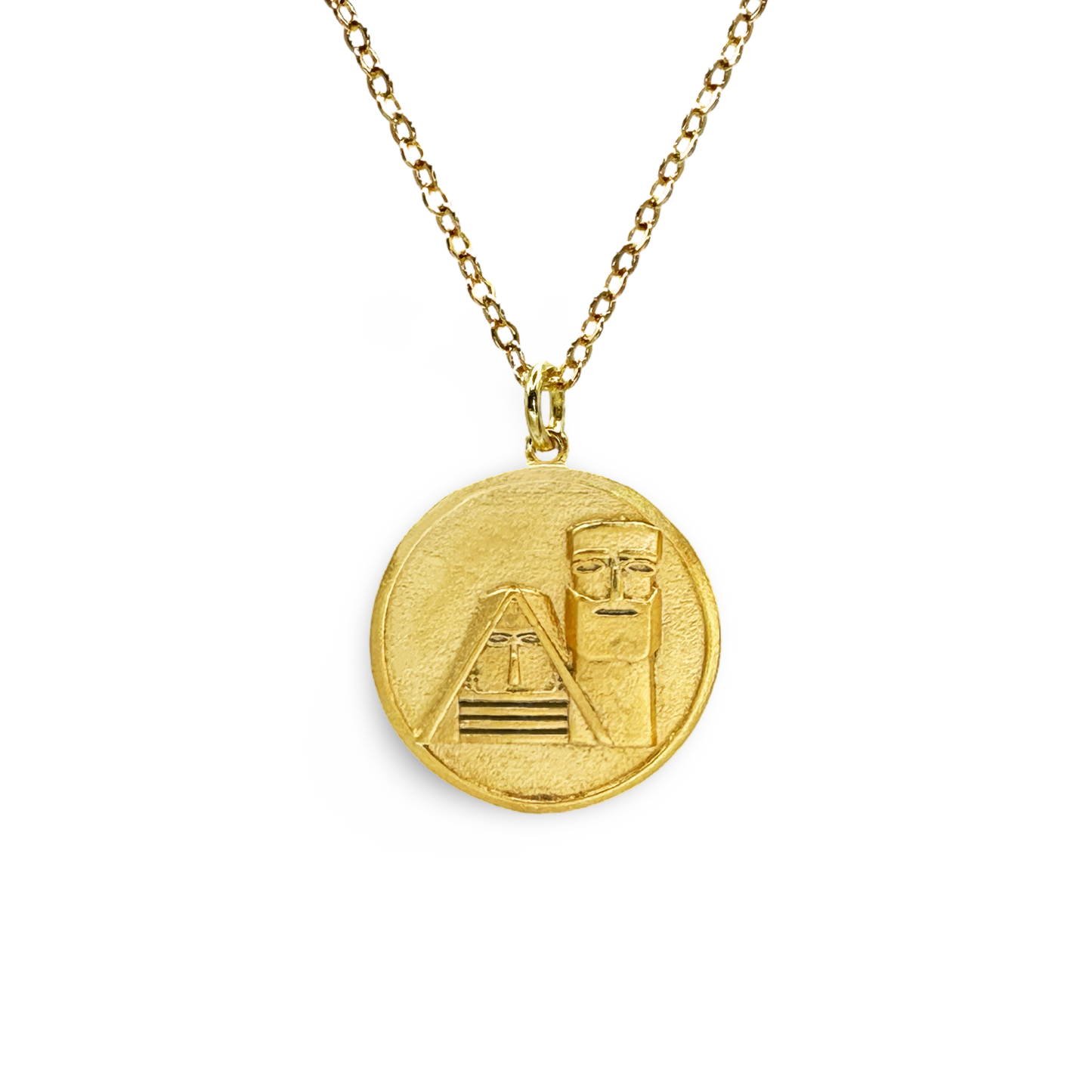 Medium "Tatik Papik" Coin Necklace