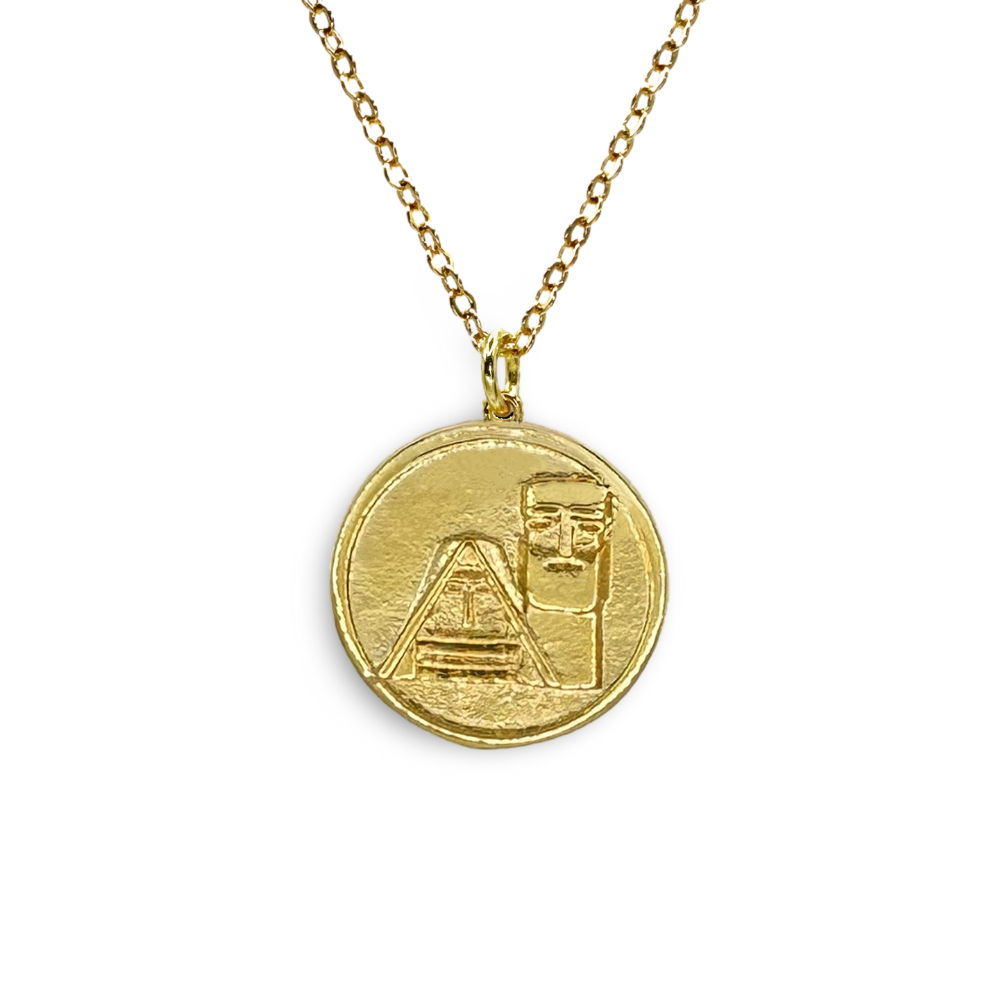 Medium "Tatik Papik" Coin Necklace