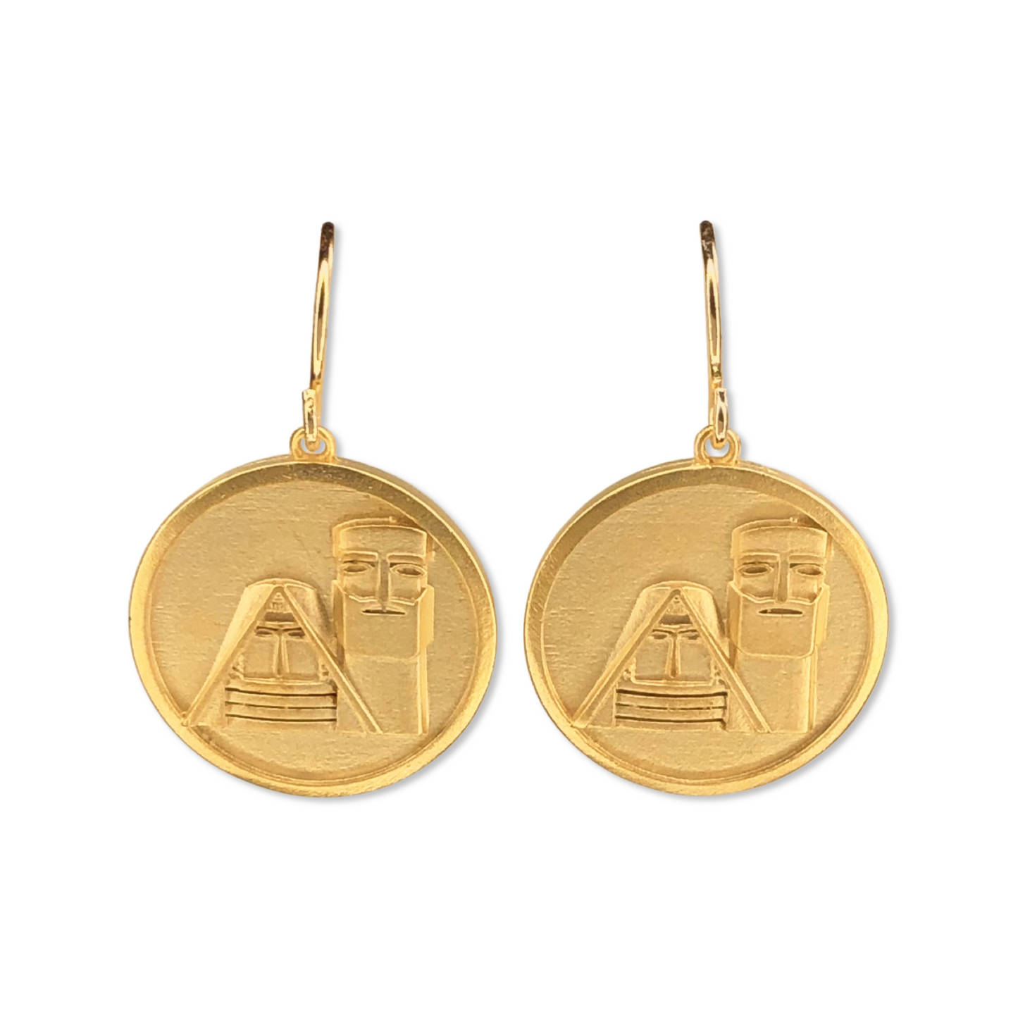 Medium "Tatik Papik" Coin Earrings