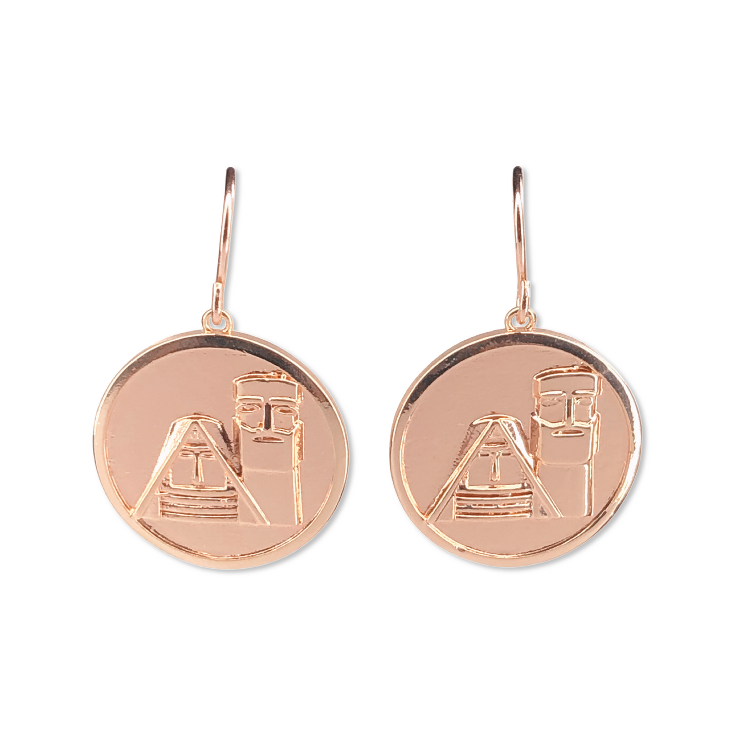 Medium "Tatik Papik" Coin Earrings